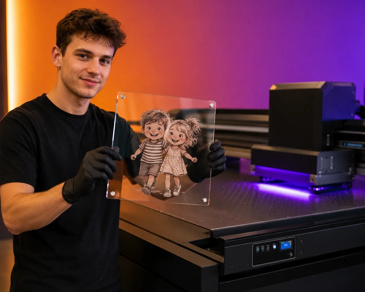 Amazon-Bestellung wird in shipply verarbeitet und via Lasergravur gefertigt